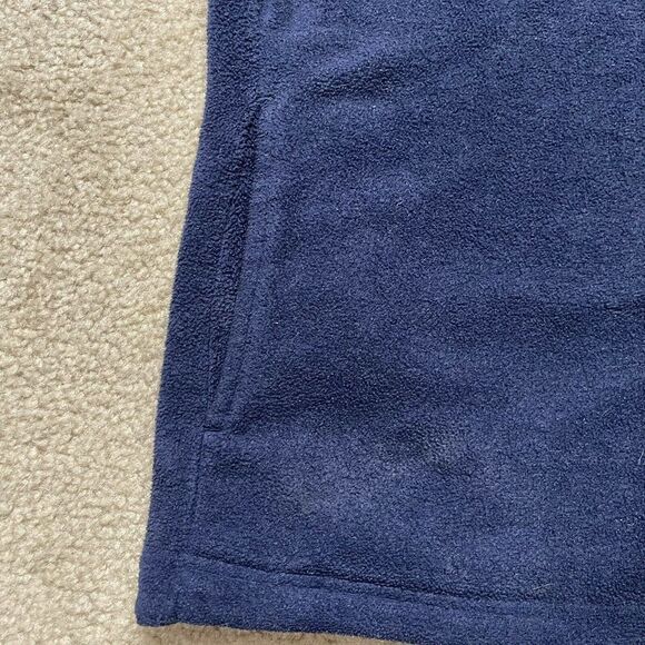 Vintage Cleveland Indians Baseball Large Fleece Pullover Chief Wahoo 90s 1/4 Zip - Picture 4 of 11